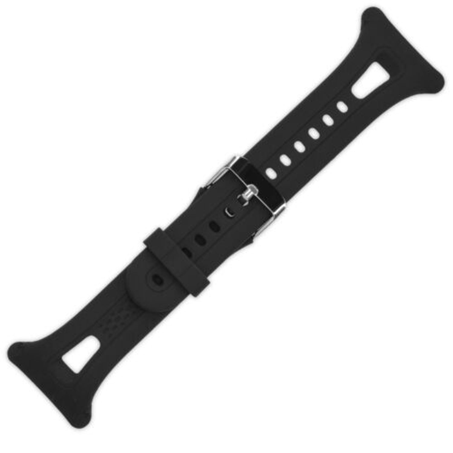 Curea pentru Garmin Forerunner 10/Forerunner 15, Kwmobile, Negru, Silicon, 42264.01 fotografia produsului View 4 L