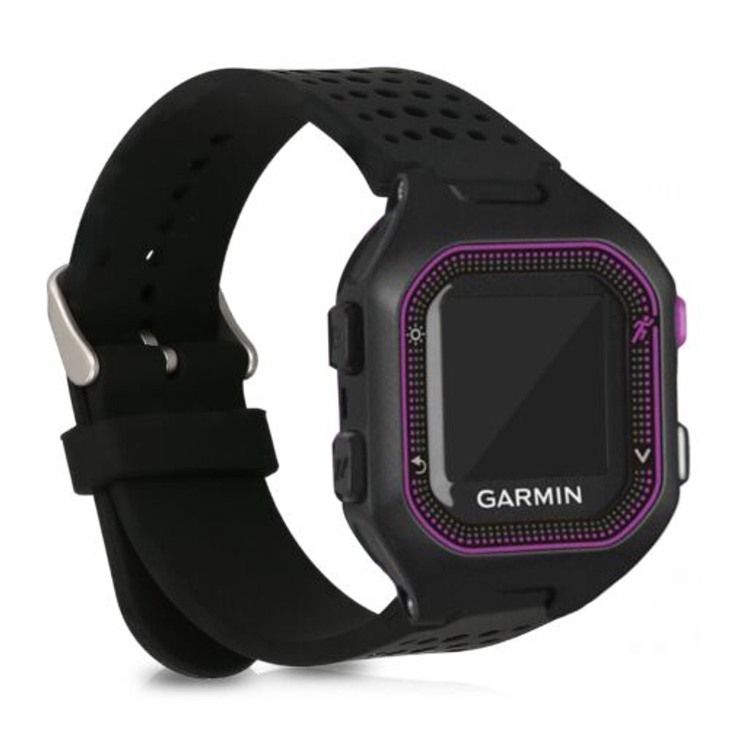 Curea pentru Garmin Forerunner 25, Kwmobile, Negru, Silicon, 45562.01 fotografia produsului