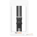 Curea pentru Garmin Forerunner 910XT, Kwmobile, Negru, Silicon, 43055.01 fotografia produsului View 6 S