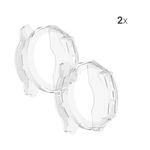 Set 2 huse pentru Garmin Instinct 2, Kwmobile, Transparent, Silicon, 58348.01 fotografia produsului View 5 S
