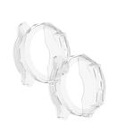 Set 2 huse pentru Garmin Instinct 2, Kwmobile, Transparent, Silicon, 58348.01 fotografia produsului View 7 S