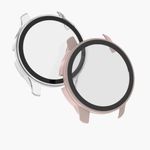 Set 2 huse pentru Garmin Venu 2 Plus, Kwmobile, Roz/Transparent, Plastic, 58452.02 fotografia produsului View 11 S