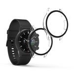 Set 2 huse pentru Honor Watch GS 3, Kwmobile, Transparent, Plastic, 58188.02 fotografia produsului