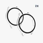 Set 2 huse pentru Honor Watch GS 3, Kwmobile, Transparent, Plastic, 58188.02 fotografia produsului View 6 S
