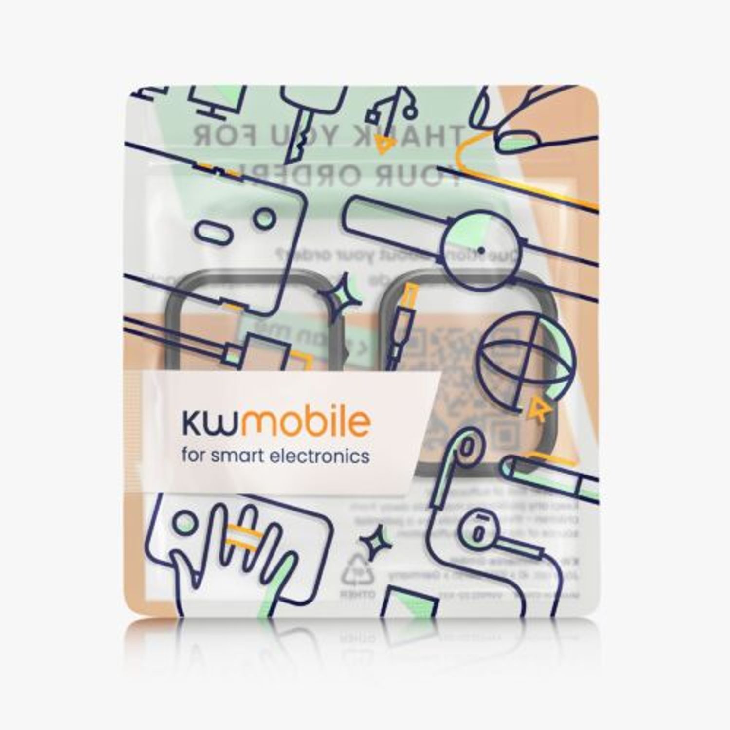 Set 2 huse pentru Huami Amazfit GTS 3, Kwmobile, Negru, Plastic, 57432.01 fotografia produsului View 8 L