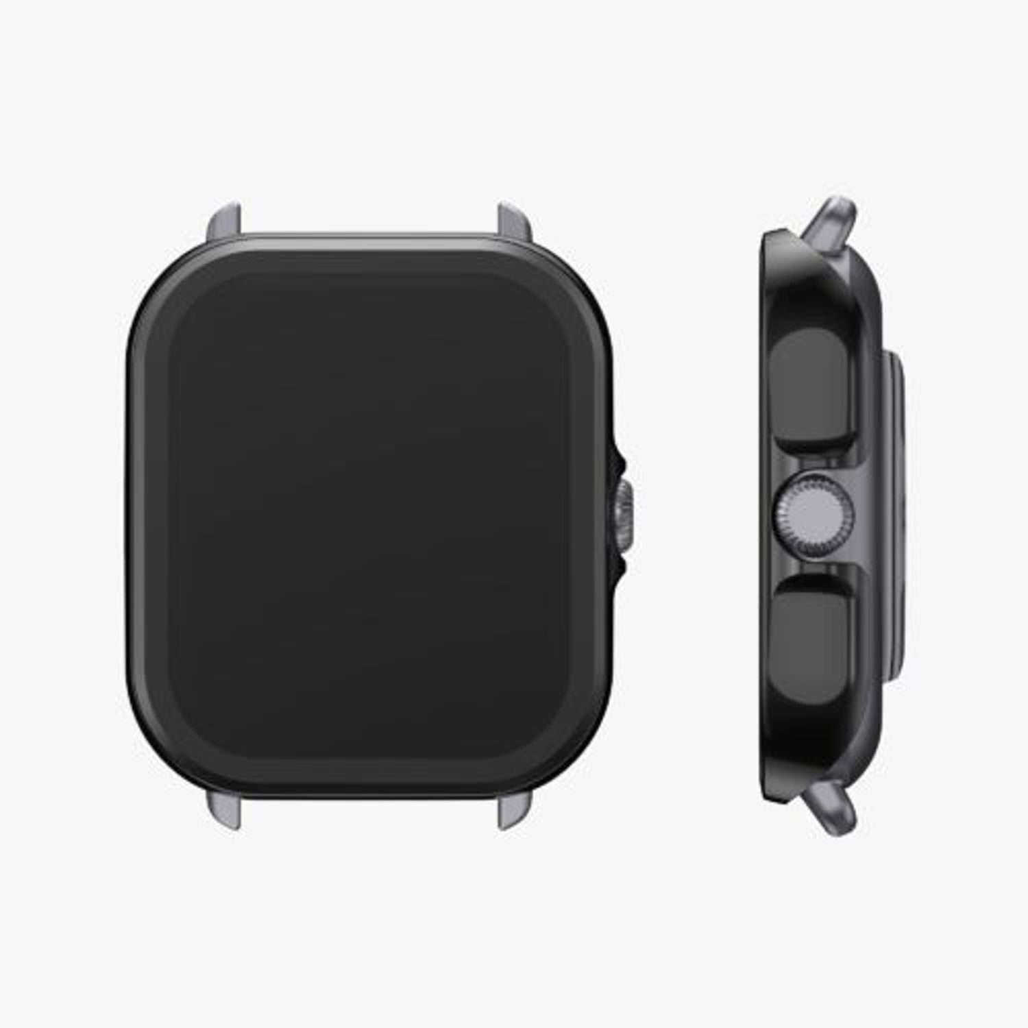 Set 2 huse pentru Huami Amazfit GTS 3, Kwmobile, Negru, Plastic, 57432.01 fotografia produsului View 7 L
