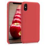 Husa pentru Apple iPhone X/iPhone XS, Silicon, Rosu, 42495.20 fotografia produsului