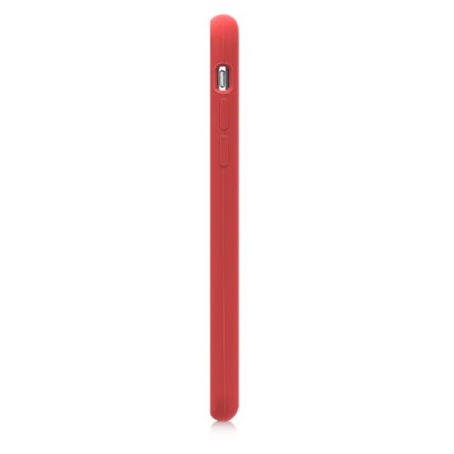 Husa pentru Apple iPhone X/iPhone XS, Silicon, Rosu, 42495.20 fotografia produsului View 5 L