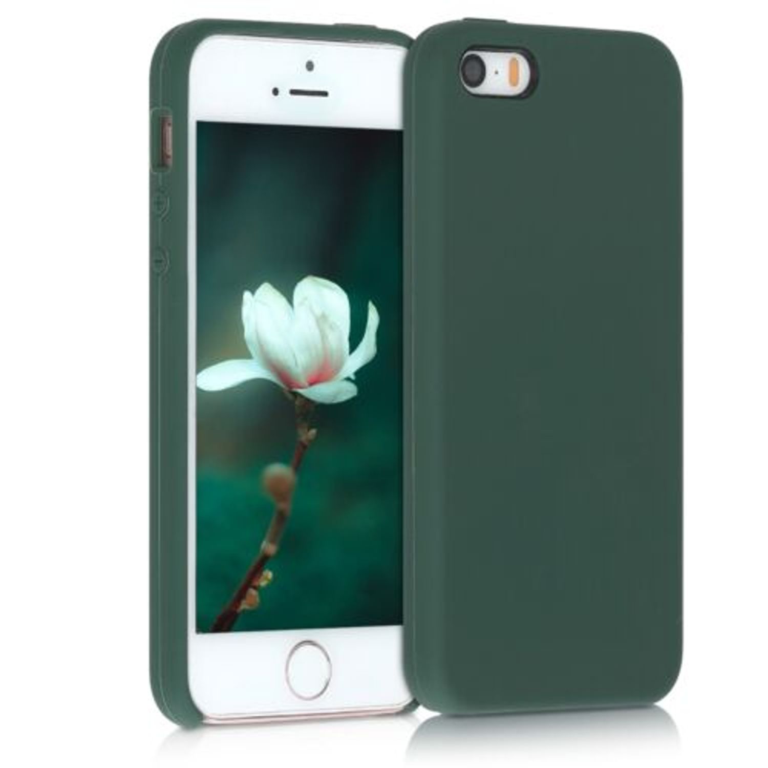 Husa pentru Apple iPhone 5/iPhone 5s/iPhone SE, Silicon, Verde, 42766.169 fotografia produsului
