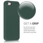Husa pentru Apple iPhone 5/iPhone 5s/iPhone SE, Silicon, Verde, 42766.169 fotografia produsului View 4 S