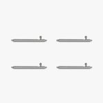Set 2 curele pentru OnePlus Watch, Kwmobile, Multicolor, Silicon, 56983.02 fotografia produsului View 4 S