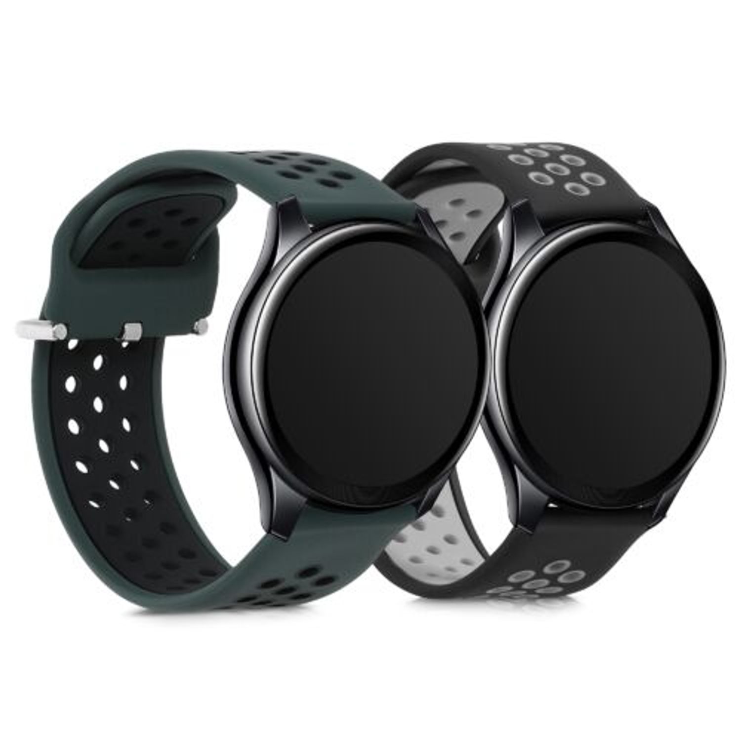 Set 2 curele pentru OnePlus Watch, Kwmobile, Multicolor, Silicon, 56983.02 fotografia produsului View 7 L