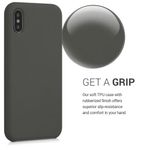 Husa pentru Apple iPhone X/iPhone XS, Silicon, Verde, 42495.107 fotografia produsului View 4 S
