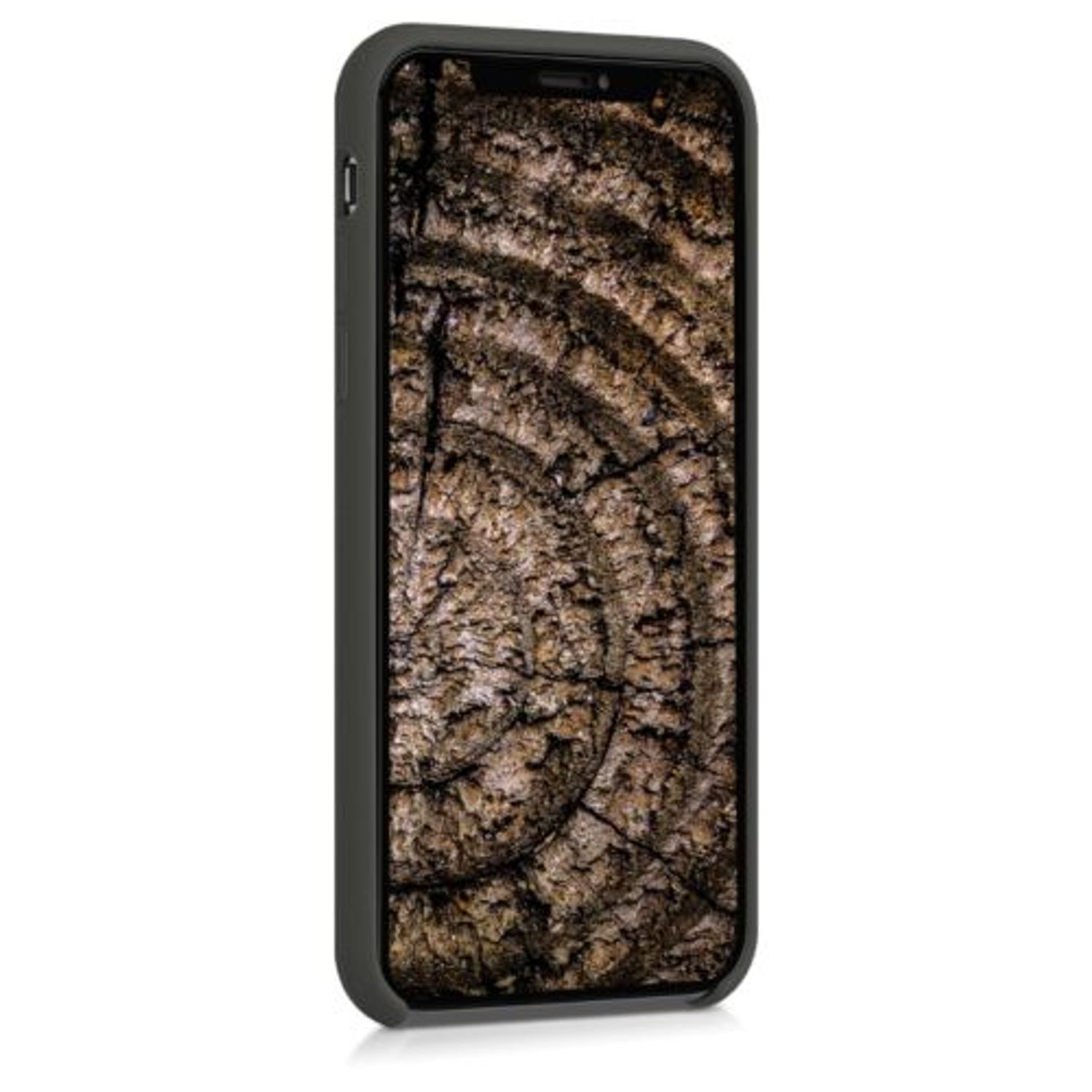 Husa pentru Apple iPhone X/iPhone XS, Silicon, Verde, 42495.107 fotografia produsului View 3 L