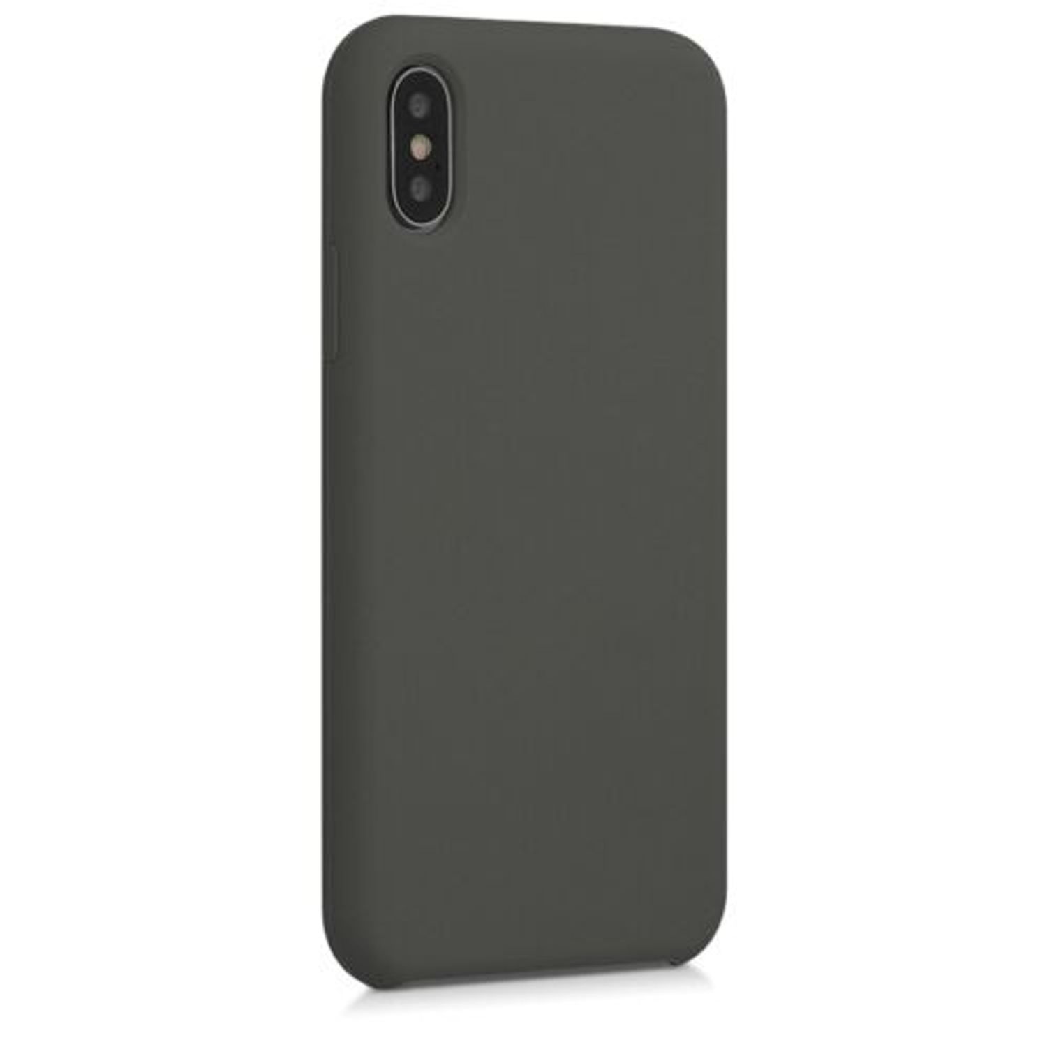 Husa pentru Apple iPhone X/iPhone XS, Silicon, Verde, 42495.107 fotografia produsului View 8 L