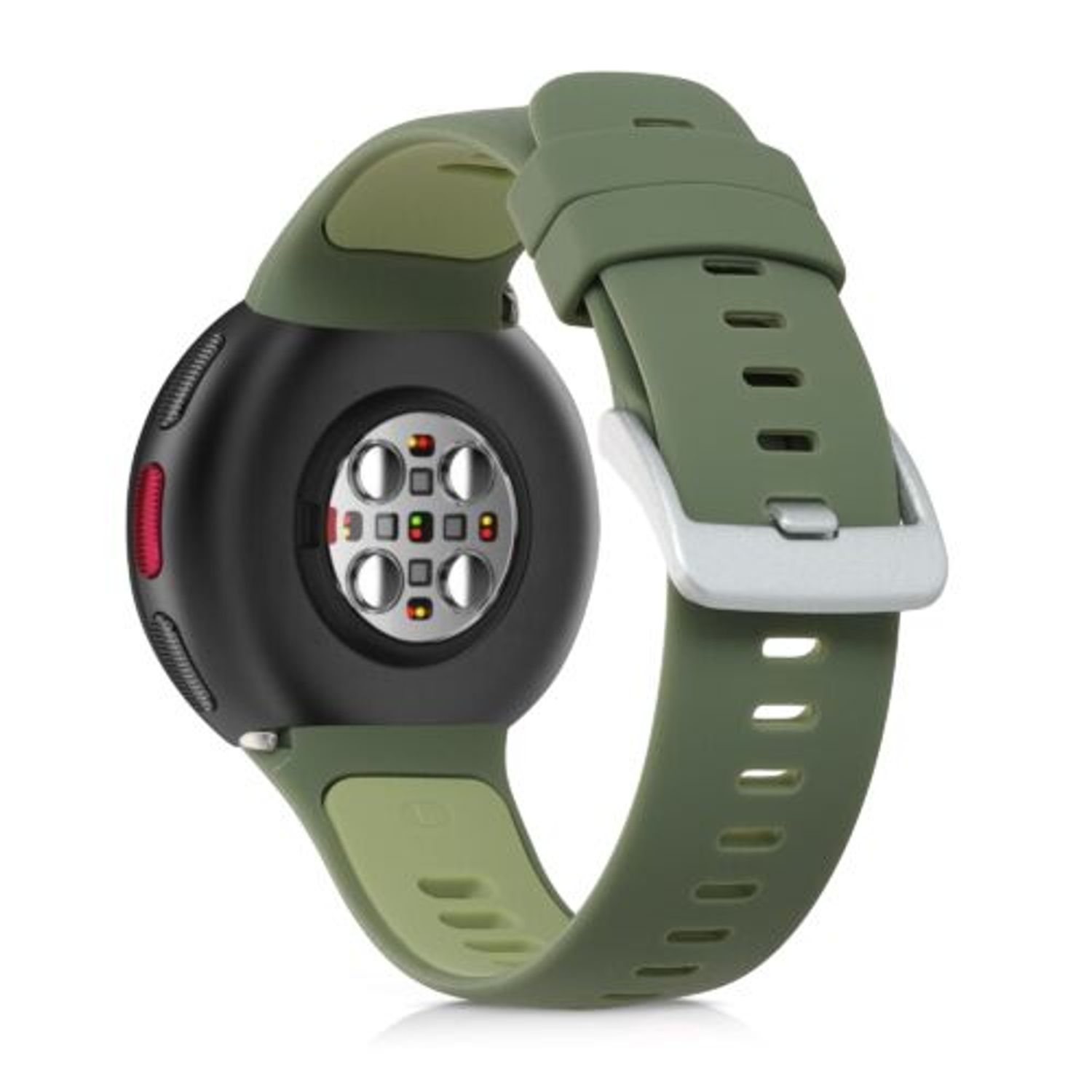 Curea pentru Polar Vantage V2, Kwmobile, Verde, Silicon, 57905.02 fotografia produsului View 3 L