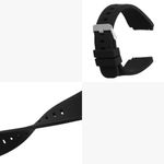 Curea pentru TicWatch Pro, Kwmobile, Negru, Silicon, 46402.01 fotografia produsului View 9 S