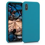 Husa pentru Apple iPhone X/iPhone XS, Silicon, Verde, 42495.62 fotografia produsului