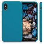 Husa pentru Apple iPhone X/iPhone XS, Silicon, Verde, 42495.62 fotografia produsului View 2 S