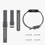 Set 2 curele pentru Willful Smartwatch/Fitnesstracker, Kwmobile, Gri/Verde, Silicon, 57791.02 fotografia produsului View 8 S