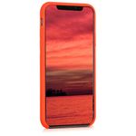 Husa pentru Apple iPhone X/iPhone XS, Silicon, Portocaliu, 42495.69 fotografia produsului View 3 S