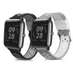 Set 2 curele pentru Willful Smartwatch/Fitnesstracker, Kwmobile, Multicolor, Silicon, 56228.02 fotografia produsului