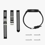 Set 2 curele pentru Willful Smartwatch/Fitnesstracker, Kwmobile, Multicolor, Silicon, 56228.02 fotografia produsului View 11 S