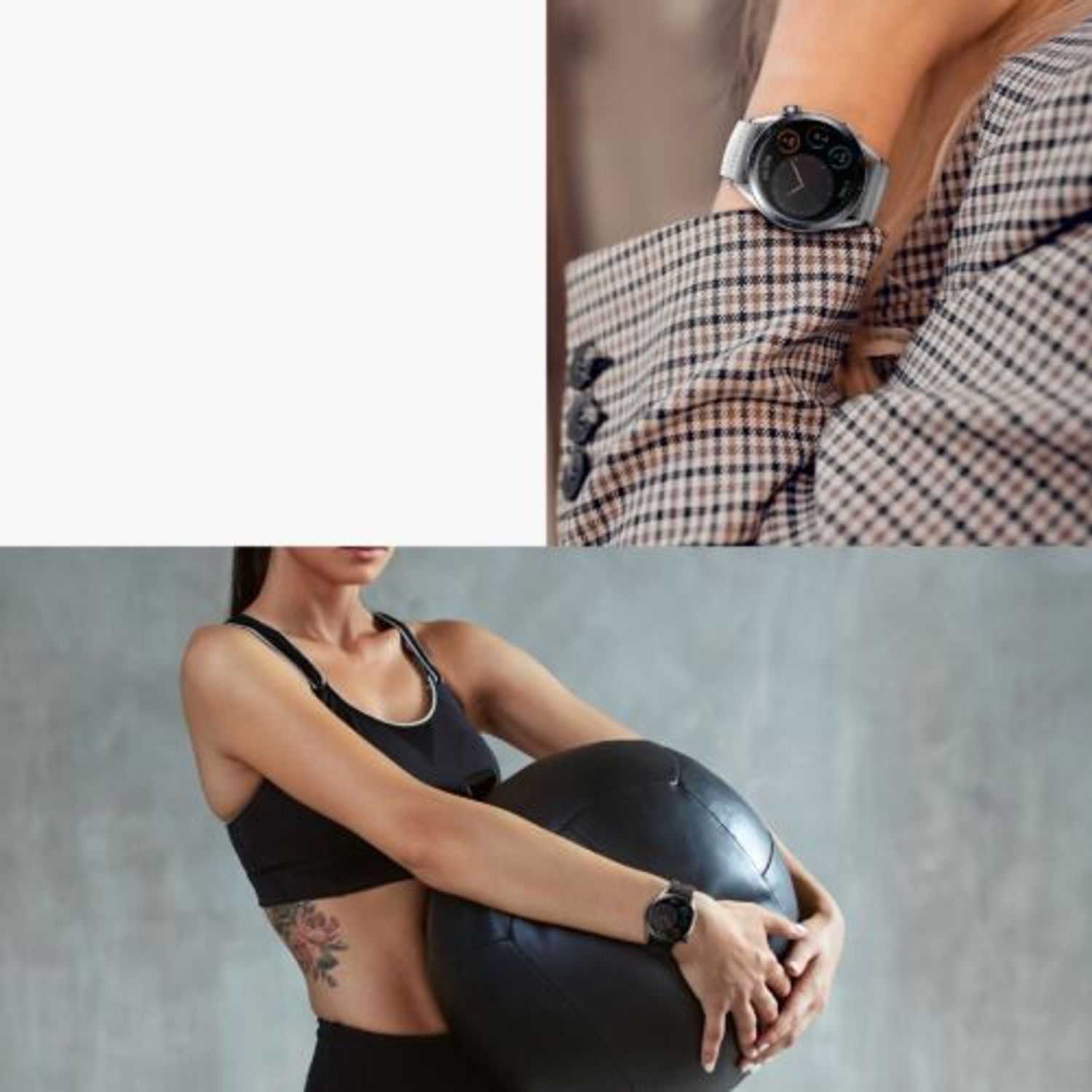 Set 2 curele pentru Willful Smartwatch/Fitnesstracker, Kwmobile, Multicolor, Silicon, 56228.02 fotografia produsului View 10 L