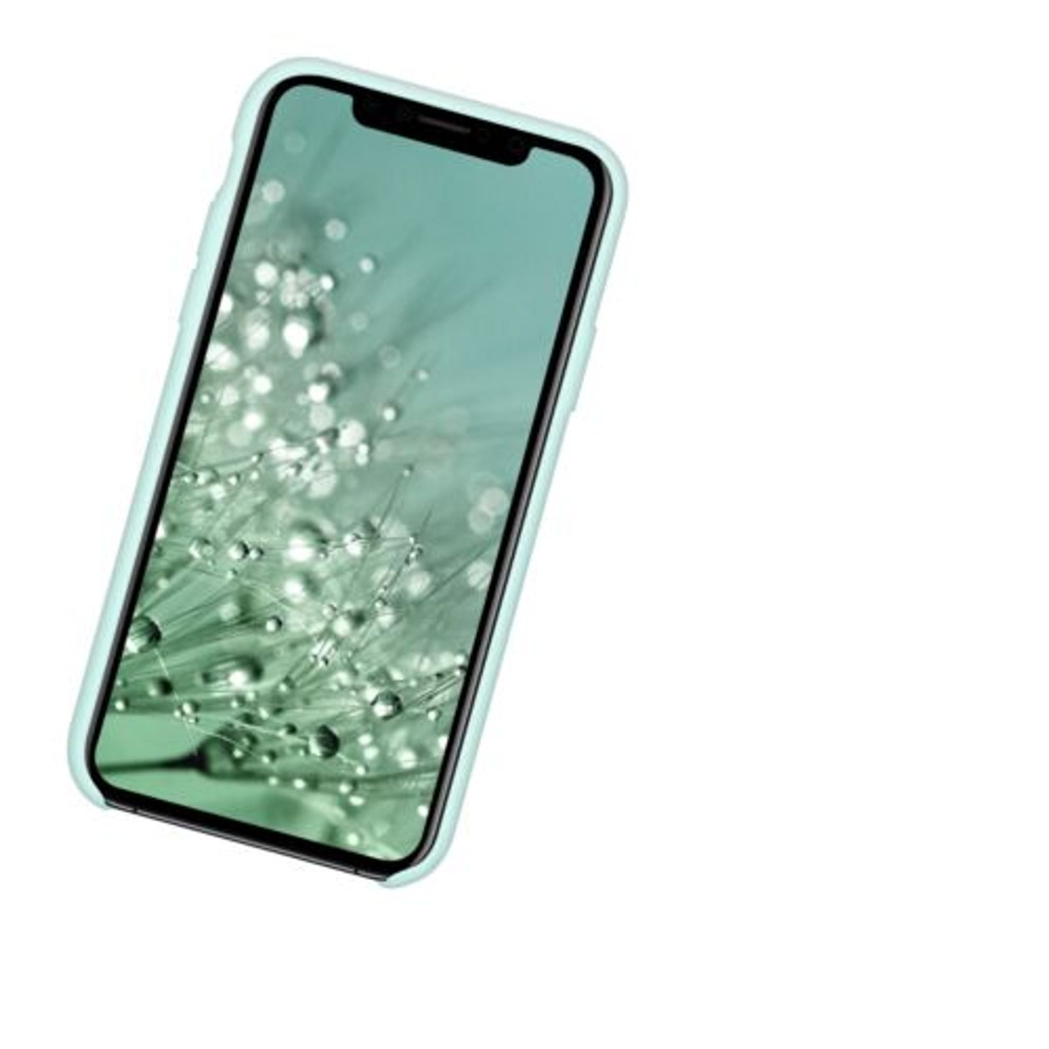 Husa pentru Apple iPhone X/iPhone XS, Silicon, Verde, 42495.71 fotografia produsului View 10 L
