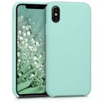 Husa pentru Apple iPhone X/iPhone XS, Silicon, Verde, 42495.71 fotografia produsului