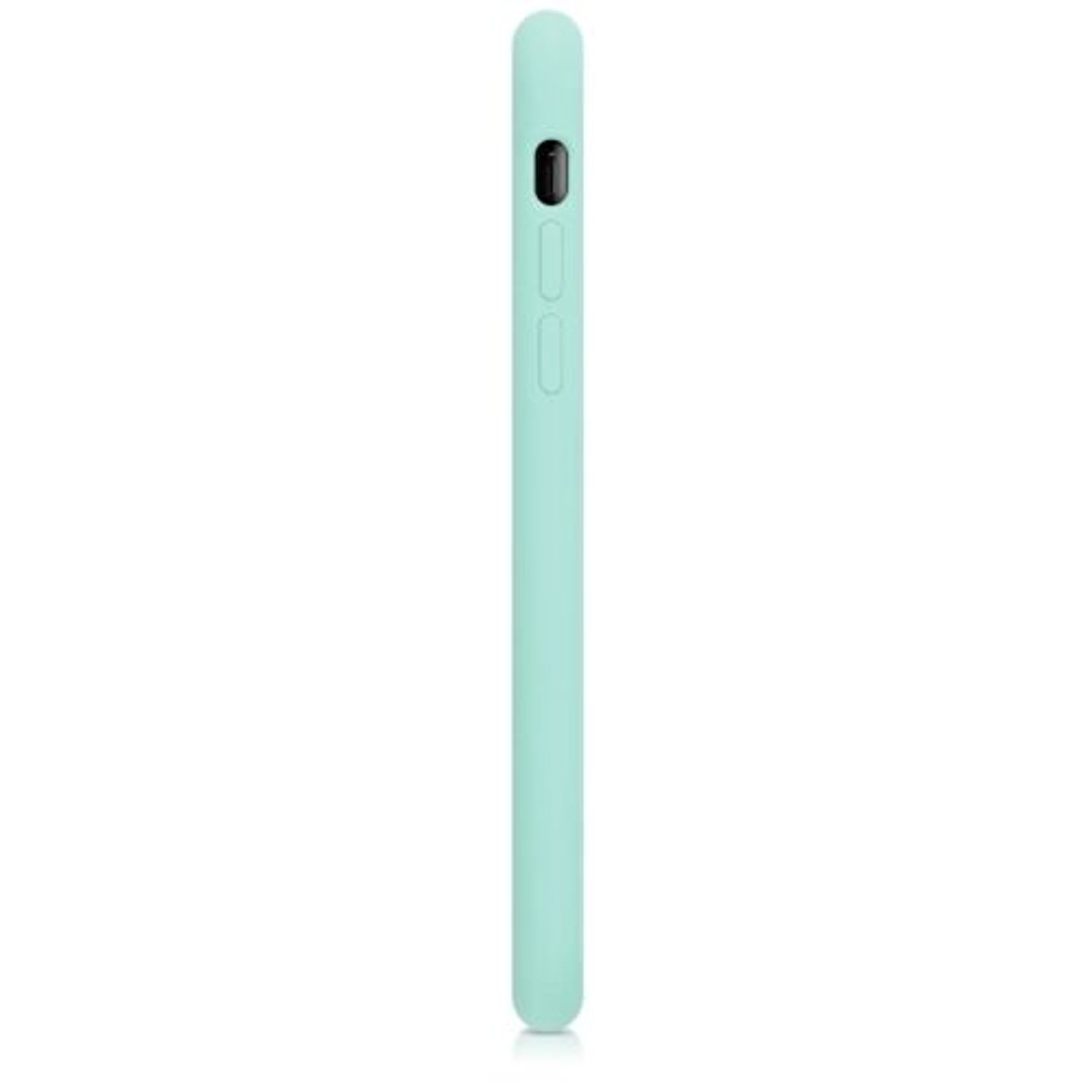 Husa pentru Apple iPhone X/iPhone XS, Silicon, Verde, 42495.71 fotografia produsului View 5 L