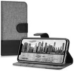 Husa pentru Apple iPhone X/iPhone XS, Textil, Gri, 42501.22 fotografia produsului View 2 S
