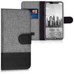 Husa pentru Apple iPhone X/iPhone XS, Textil, Gri, 42501.22 fotografia produsului