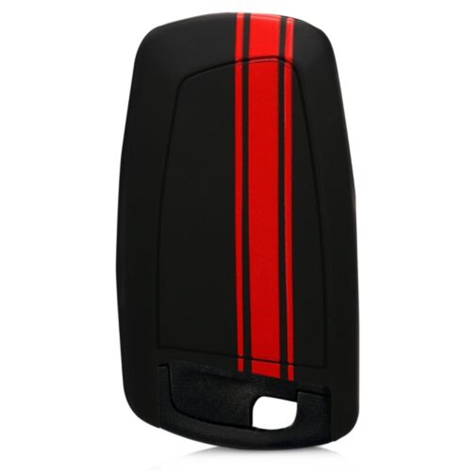 Husa Cheie Auto pentru BMW, 3 Butoane, Keyless Go, Silicon, Negru, 41730.14 fotografia produsului View 6 L