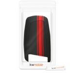 Husa Cheie Auto pentru BMW, 3 Butoane, Keyless Go, Silicon, Negru, 41730.14 fotografia produsului View 4 S