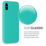 Husa pentru Apple iPhone X/iPhone XS, Silicon, Verde, 43940.126 fotografia produsului View 4 S
