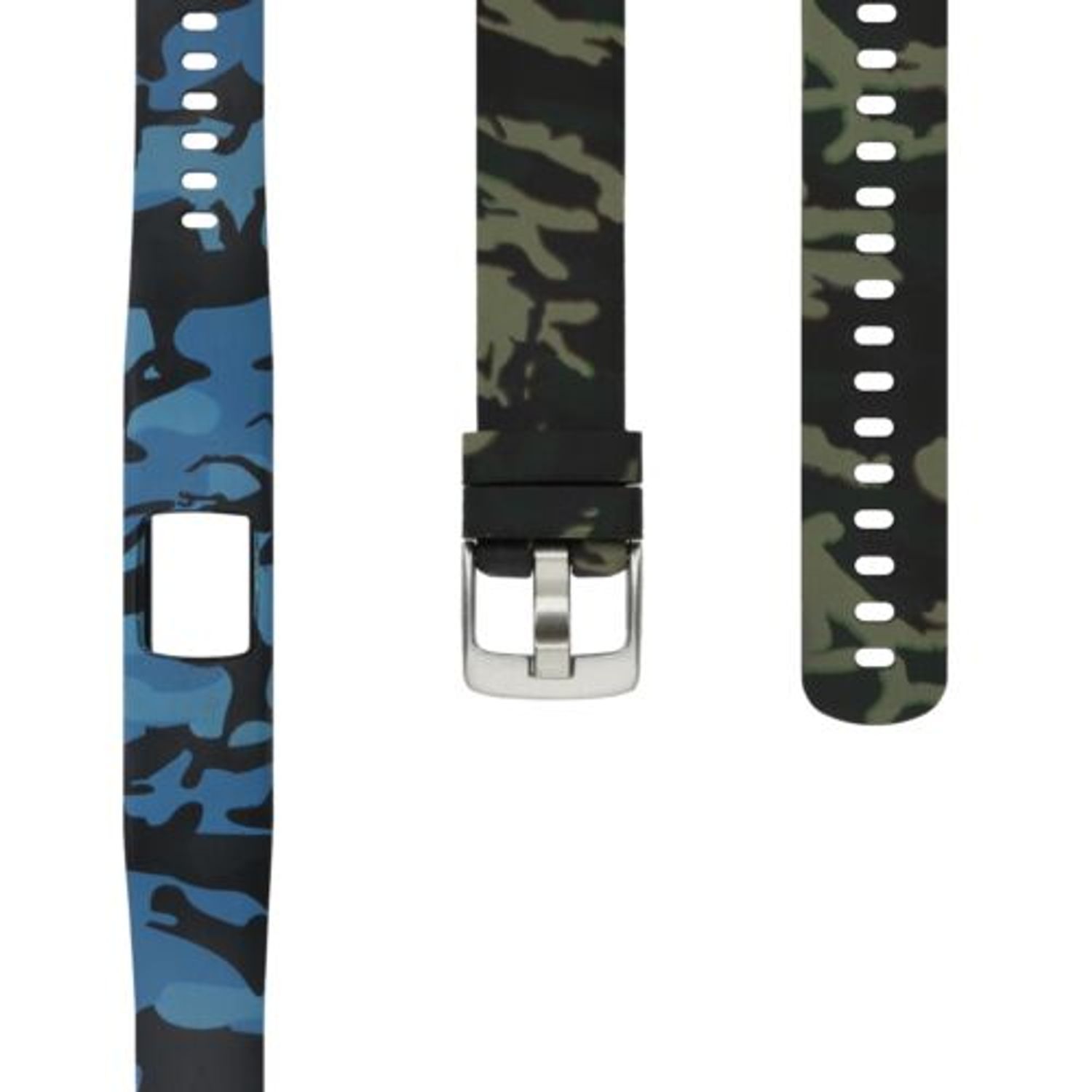 Set 2 Curele pentru Garmin Vivofit 4, Kwmobile, Silicon, Multicolor, 51920.01 fotografia produsului View 6 L