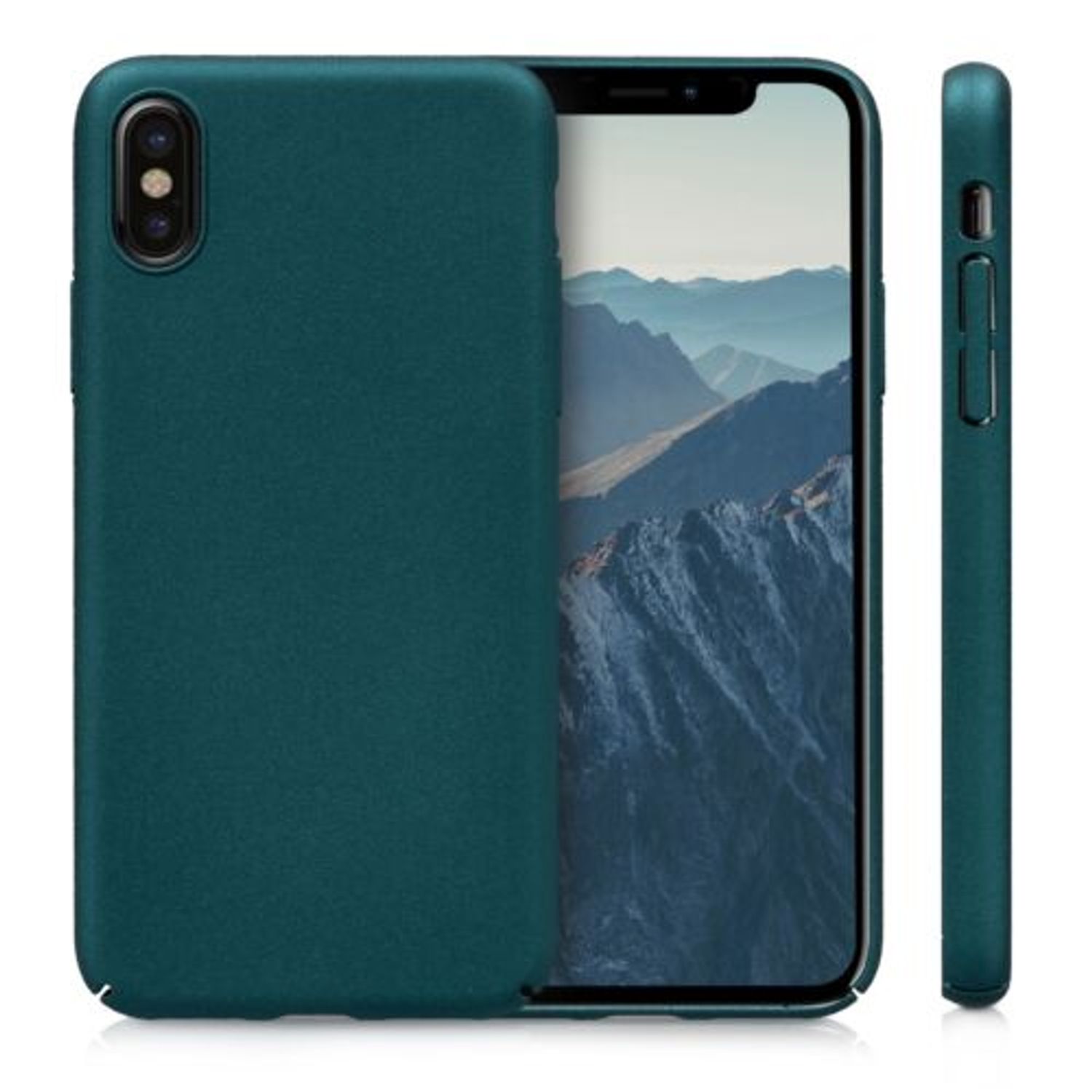 Husa pentru Apple iPhone X/iPhone XS, Policarbonat, Albastru, 44596.14 fotografia produsului View 2 L