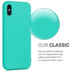Husa pentru Apple iPhone X/iPhone XS, Silicon, Verde, 46270.126 fotografia produsului View 4 S