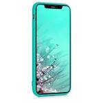 Husa pentru Apple iPhone X/iPhone XS, Silicon, Verde, 46270.126 fotografia produsului View 3 S