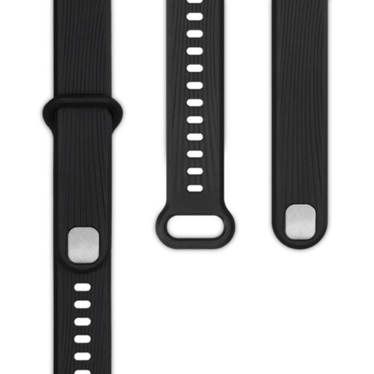 Curea pentru Honor Band 3, Kwmobile, Silicon, Negru, 43724.01 fotografia produsului View 6 L