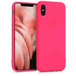 Husa pentru Apple iPhone X/iPhone XS, Silicon, Roz, 46270.77 fotografia produsului