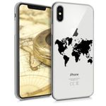 Husa pentru Apple iPhone X/iPhone XS, Silicon, Negru, 46272.01 fotografia produsului