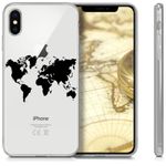 Husa pentru Apple iPhone X/iPhone XS, Silicon, Negru, 46272.01 fotografia produsului View 2 S