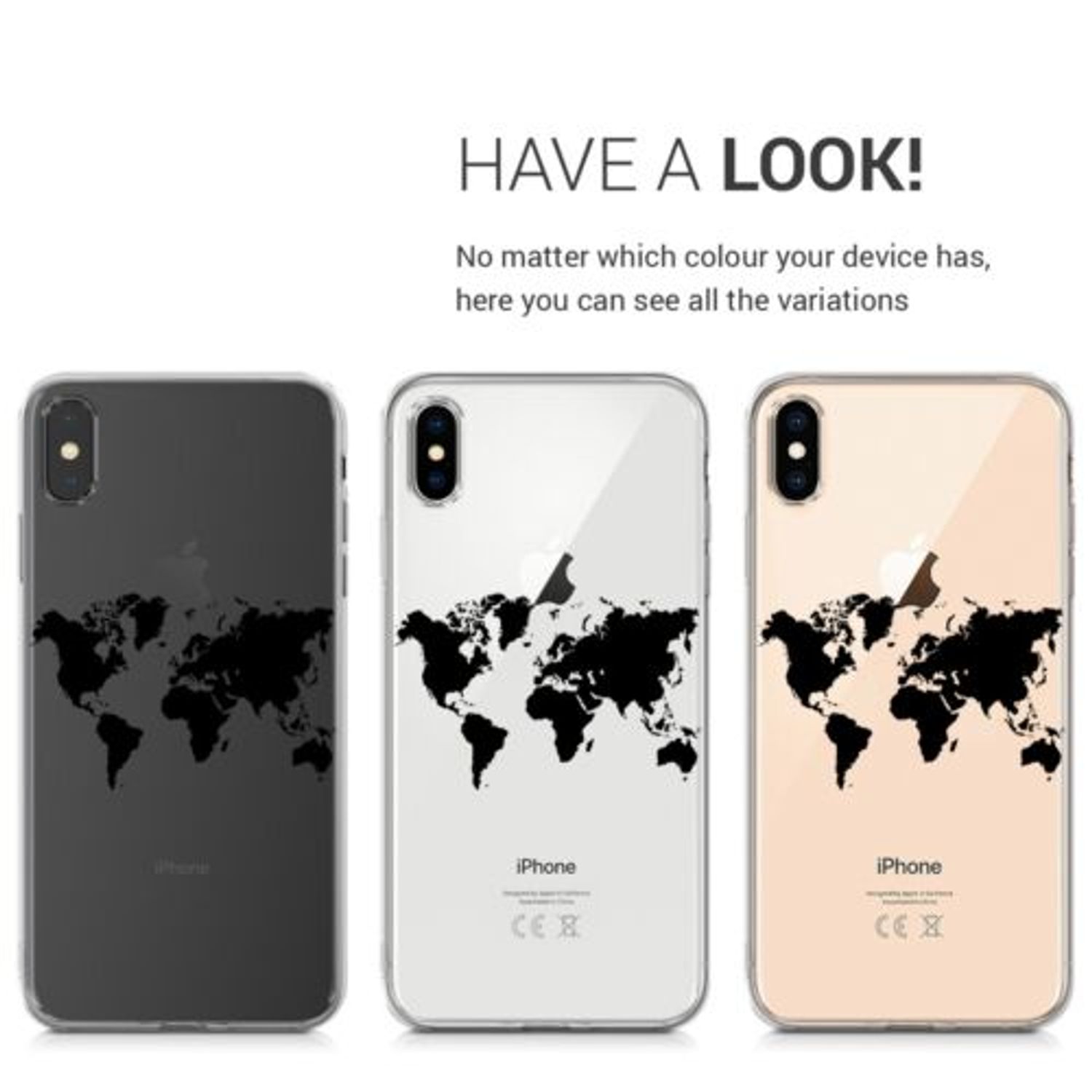 Husa pentru Apple iPhone X/iPhone XS, Silicon, Negru, 46272.01 fotografia produsului View 4 L