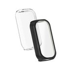 Set 2 Huse pentru Fitbit Luxe, Kwmobile, Negru/Transparent, Silicon, 55890.01 fotografia produsului View 10 S