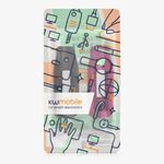 Set 2 Huse pentru Fitbit Luxe, Kwmobile, Negru/Visiniu, Silicon, 57123.02 fotografia produsului View 5 S
