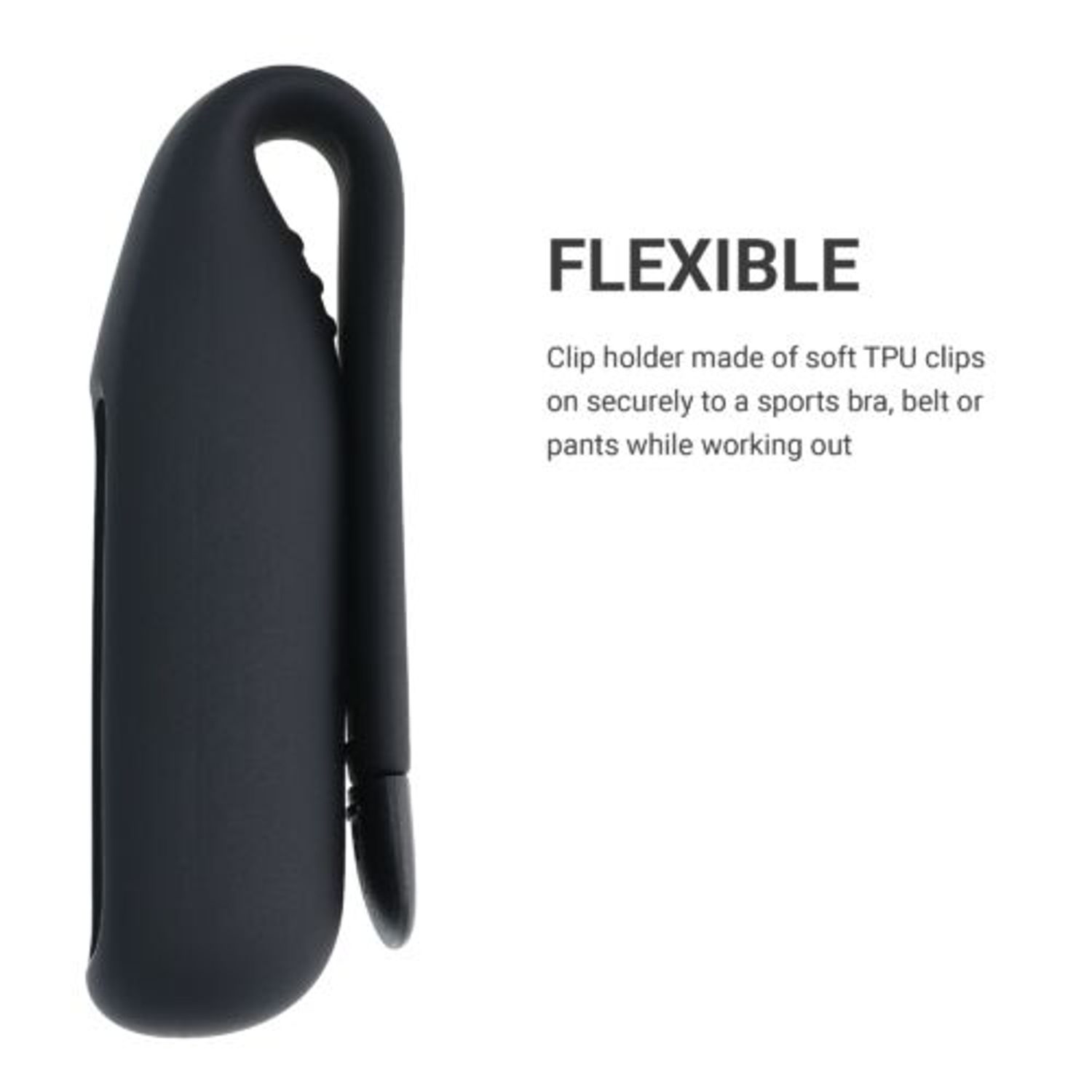 Set 2 Huse pentru Fitbit Luxe, Kwmobile, Negru/Visiniu, Silicon, 57123.02 fotografia produsului View 6 L