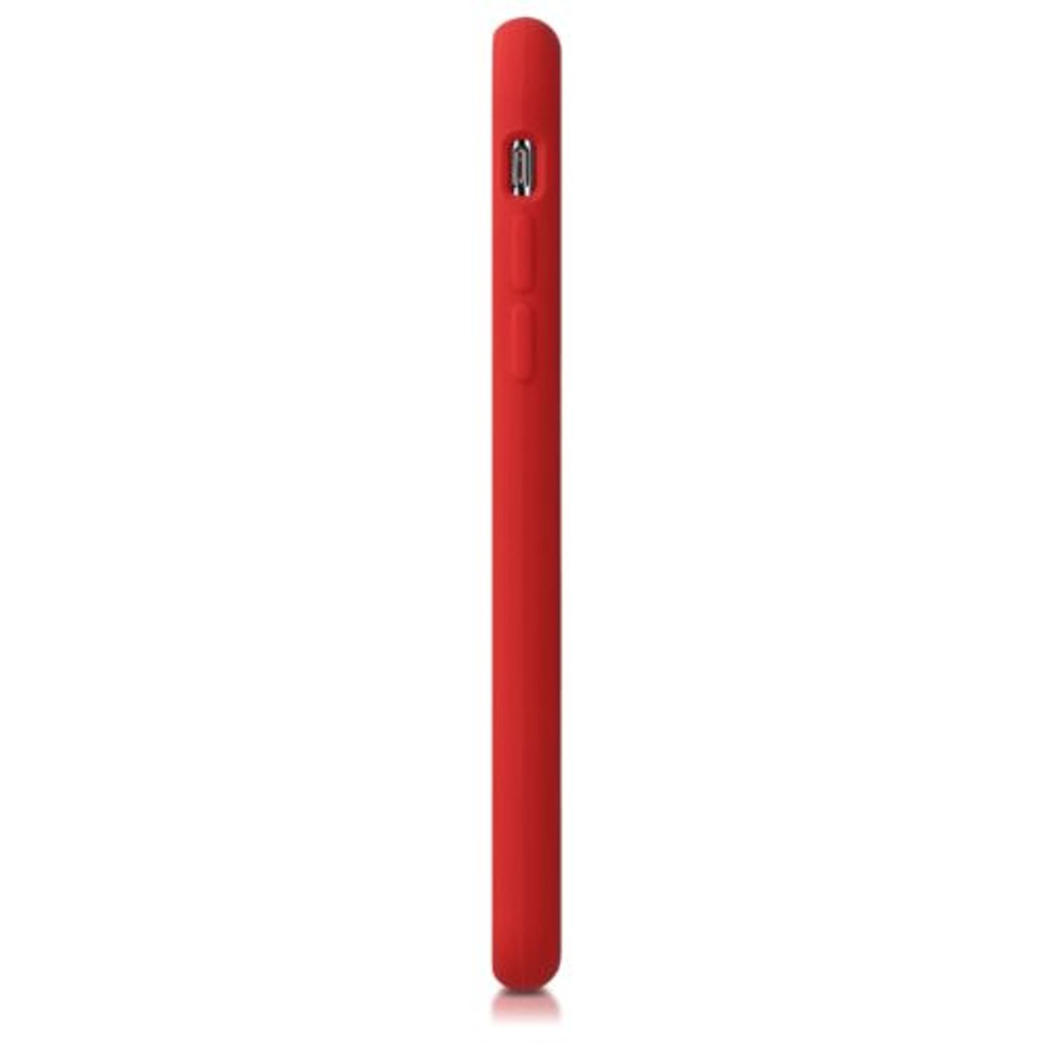 Husa pentru Apple iPhone X/iPhone XS, Silicon, Rosu, 46313.09 fotografia produsului View 4 L