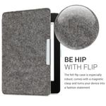 Husa pentru Kindle Paperwhite 7, Textil, Gri, 34345.22 fotografia produsului View 14 S